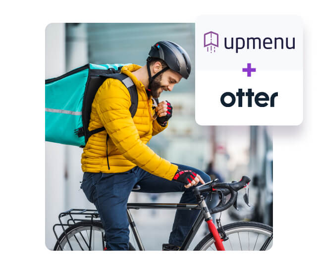 otter integration and online ordering for restaurants using UpMenu